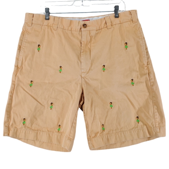 Orvis Shorts Orvis Shorts Men 38 Hula Girl Embroidery All Over